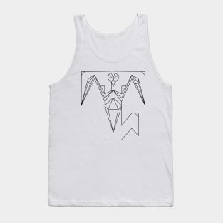 T-lieuns black bird Tank Top